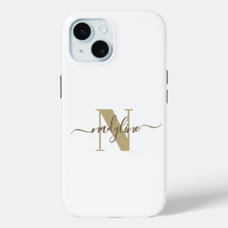 Your Name and Name First letter personalize Case-Mate iPhone Hülle