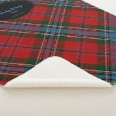 YOUR Name & Date MacLean Scottish Clan Tartan Sherpadecke (3/4)