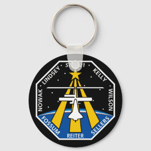 YOUR_NAME_HERE STS-121 Logo Schlüsselanhänger