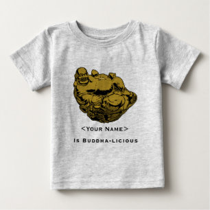 <Your Name>ist Buddha lecker Baby T-shirt