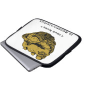 <Your Name>ist Buddha lecker Laptopschutzhülle (Vorne Knopf)
