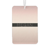 Your Name Thin Rose Schatten & White Stripes Autolufterfrischer (Rückseite)