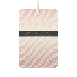 Your Name Thin Rose Schatten & White Stripes Autolufterfrischer