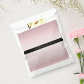 Your Name Thin Rose Schatten & White Stripes Geschenktütchen (Versiegelt)