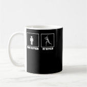 Your Nephew My New Phew Baseball  Kaffeetasse (Links)