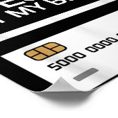 Your Onion Doesn't Pay My Bills Success Hustle Mot Poster (Ecke)