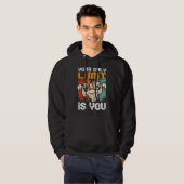 your only limit is you workout bench press bodybui hoodie (Vorne ganz)