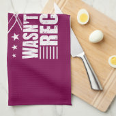 Your Opinion Wasn't in the Recipe Funny Saying Geschirrtuch (Viertel Falte)