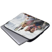 Your Own Artwork Upload Painting Drawing Design Laptopschutzhülle (Vorne Knopf)