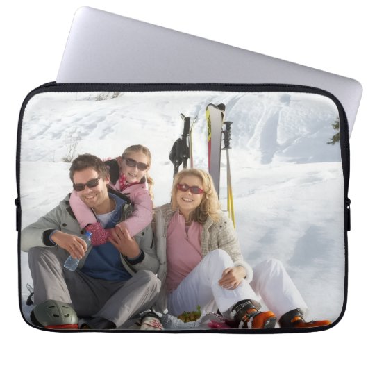 Your Own Artwork Upload Painting Drawing Design Laptopschutzhülle (Vorderseite)