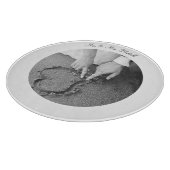 Your Own Personalised Photo Glass Cutting Board. Schneidebrett (Ecke)