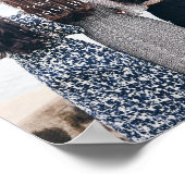 Your Own Personalised Photo Poster. Poster (Ecke)