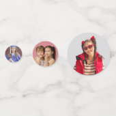 Your Own Photos Custom Table Confetti Konfetti (Vorderseiten)