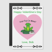 Your Pad or Mine? Magnetic Card Magneteinladung (Vorne/Hinten)