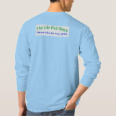 Your Pad or Mine - Men's Baby Blue Long Sleeve T-Shirt (Rückseite)