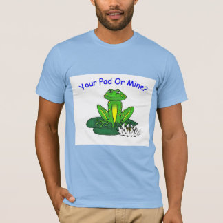 Your Pad or Mine - Men's Baby Blue T-Shirt