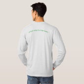 Your Pad or Mine - Men's Light Gray Long Sleeve T-Shirt (Schwarz voll)