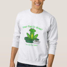 Your Pad or Mine - Men's Light Gray Sweatshirt
