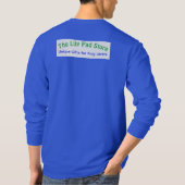 Your Pad or Mine - Men's Royal Blue Long Sleeve T-Shirt (Rückseite)