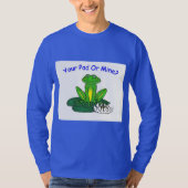 Your Pad or Mine - Men's Royal Blue Long Sleeve T-Shirt (Vorderseite)