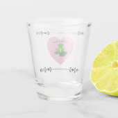 Your Pad or Mine? Valentine's Day Shot glass Schnapsglas (Rückseite)