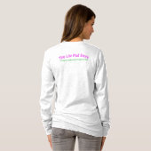 Your Pad or Mine? Women's Light Gray Long Sleeve T-Shirt (Schwarz voll)
