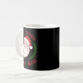 Your Parents Aren't Real Funny Santa Christmas Kaffeetasse (Vorderseite Links)