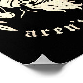 Your Parents Aren't Real Funny Santa Christmas Xma Poster (Ecke)