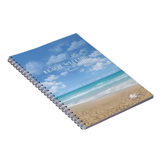 Your Personal Beach Wedding Plan Notizblock (Rechte Seite)