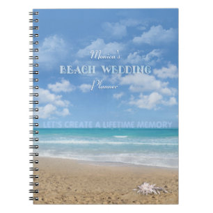 Your Personal Beach Wedding Plan Notizblock