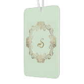 “Your Personalized Initial” Air Freshener Autolufterfrischer (Links)