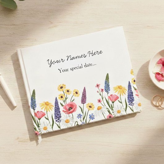 Your Personalized Wedding Guest Book Gästebuch