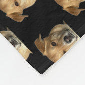 Your Pet Photo Dog Cat Custom Cute Funny Fleecedecke (Ecke)