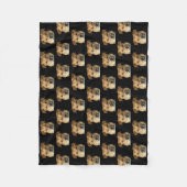 Your Pet Photo Dog Cat Custom Cute Funny Fleecedecke (Vorderseite)