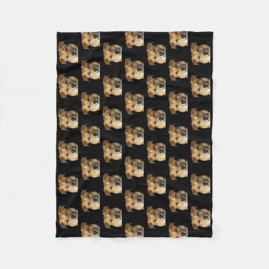 Your Pet Photo Dog Cat Custom Cute Funny Fleecedecke (Vorderseite)