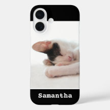 Your Photo Black and White LOVE Modern Elegant