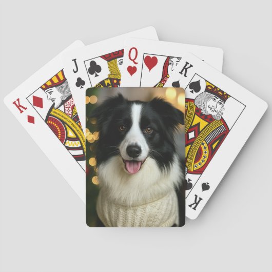 Your Photo Customizable Playing Cards Spielkarten (Rückseite)