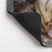 Your Photo Funny Cat Friday Feeling Mouse Pad Mousepad (Ecke)