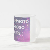 Your Photo Here | Personalized Mug Mattglastasse (VorderseiteRechts)