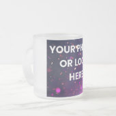 Your Photo Here | Personalized Mug Mattglastasse (Vorderseite Links)