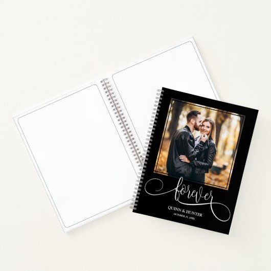Your Photo on Wedding Guest Book Notizblock (Innenseite)