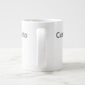 Your Photo or Text Here (Customizable Design) Jumbo-Tasse (Rückseite)
