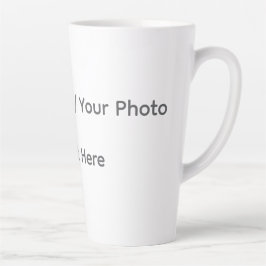Your Photo or Text Here (Customizable Design) Milchtasse