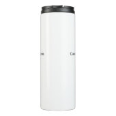 Your Photo or Text Here (Customizable Design) Thermosbecher (Rückseite)
