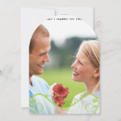 Your Photo Wedding Invitation with Sunflower Einladung (Vorderseite)