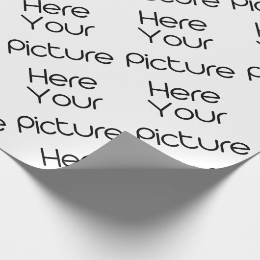 Your_Picture_Here Geschenkpapier (Ecke)