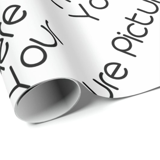 Your_Picture_Here Geschenkpapier (Rolleneckpunkt)