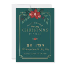 Your Presence Honored: Enchanting Christmas Invit