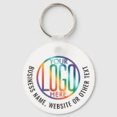 Your QR Code Business Website Simple Promotional Schlüsselanhänger (Vorderseite)