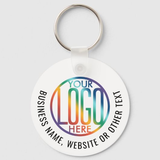 Your QR Code Business Website Simple Promotional Schlüsselanhänger (Vorderseite)